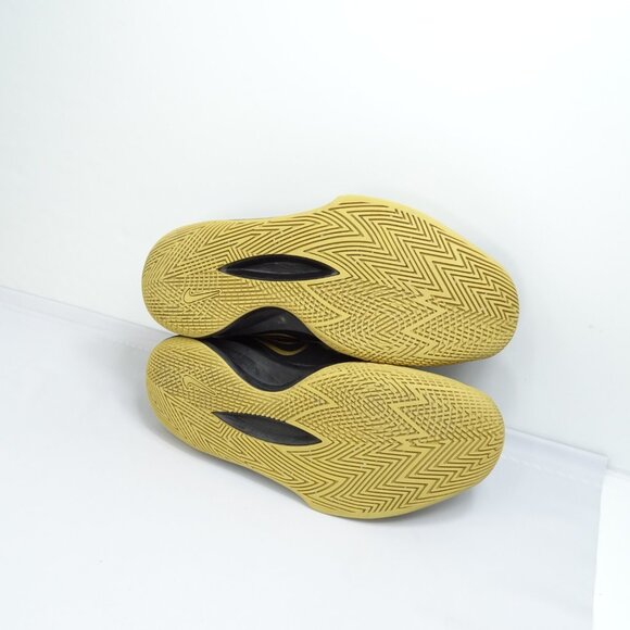 NIKE PRECISION VI 6 BLACK-METALLIC GOLD BASKETBALL SZ 12.5 US [DD9535-005] - Picture 10 of 10